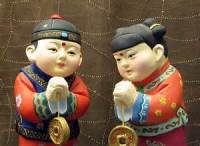 Idioms are traditional greetings in China